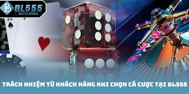 Trách nhiệm từ khách hàng khi chọn cá cược tại BL555